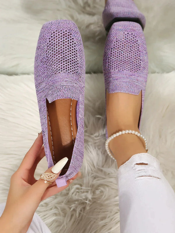 Dina - Ballerine confortable et élégante pour femmes avec semelle intérieure extra-support pour une expérience de port légère et aérée.