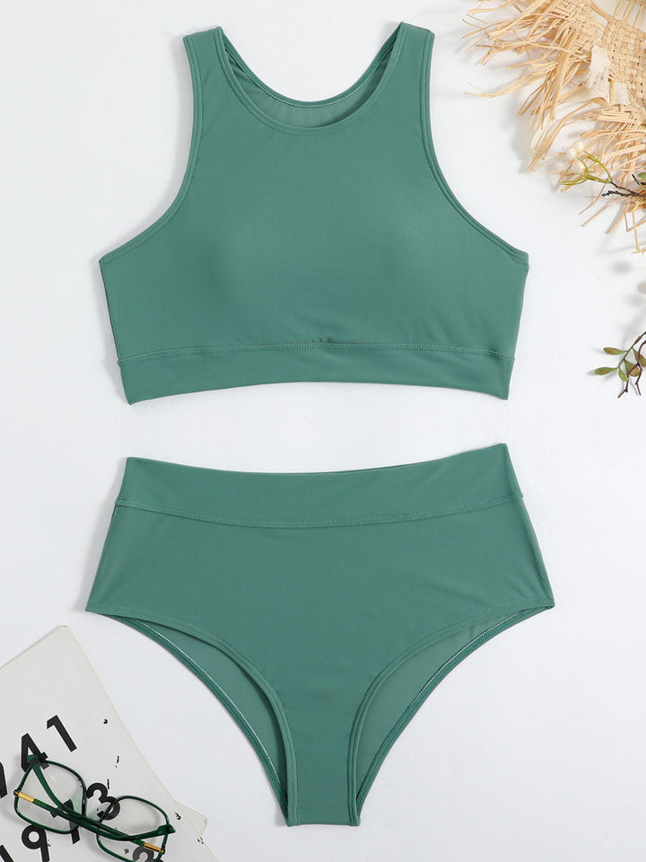 Ensemble de bikini sportifs pour femmes, élégants et confortables.