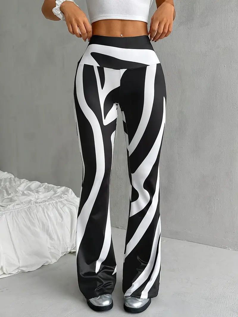 Trudy - Fashionable high-waisted pants for women