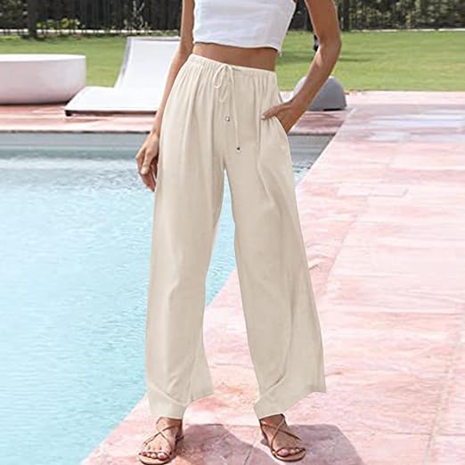 Elegant Henrietta - Comfortable cotton and linen pants for an elegant look