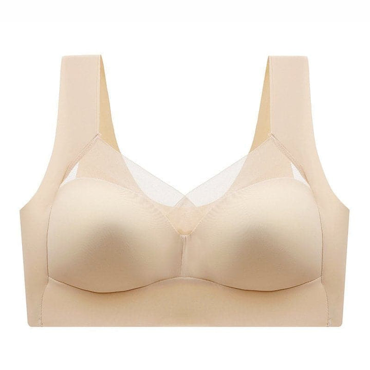Soutien-gorge push-up sans coutures pour femme, sans armatures, en coton, pour l’automne