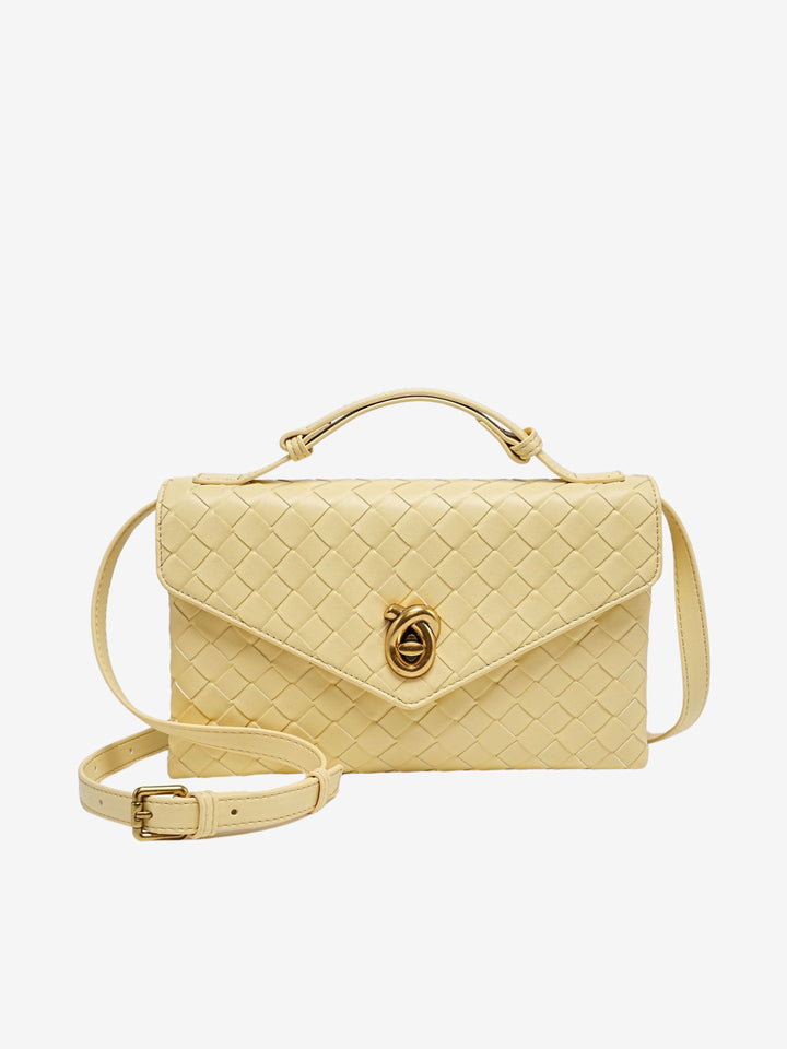 Petit sac besace en cuir pour femme, à bandoulière, automnal