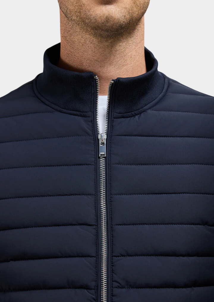 Veste hybride femme pour l’automne, veste matelassée de mi-saison pour les journées fraîches