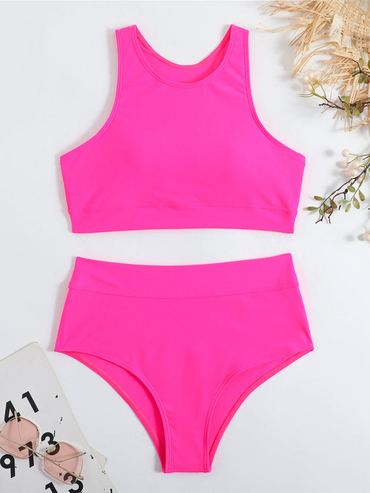Ensemble de bikini sportifs pour femmes, élégants et confortables.