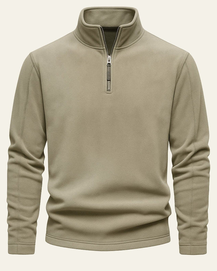 Pull en maille classique pour homme à col roulé, idéal pour l’automne