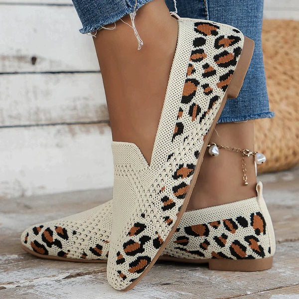 Dina - Ballerine confortable et élégante pour femmes avec semelle intérieure extra-support pour une expérience de port légère et aérée.
