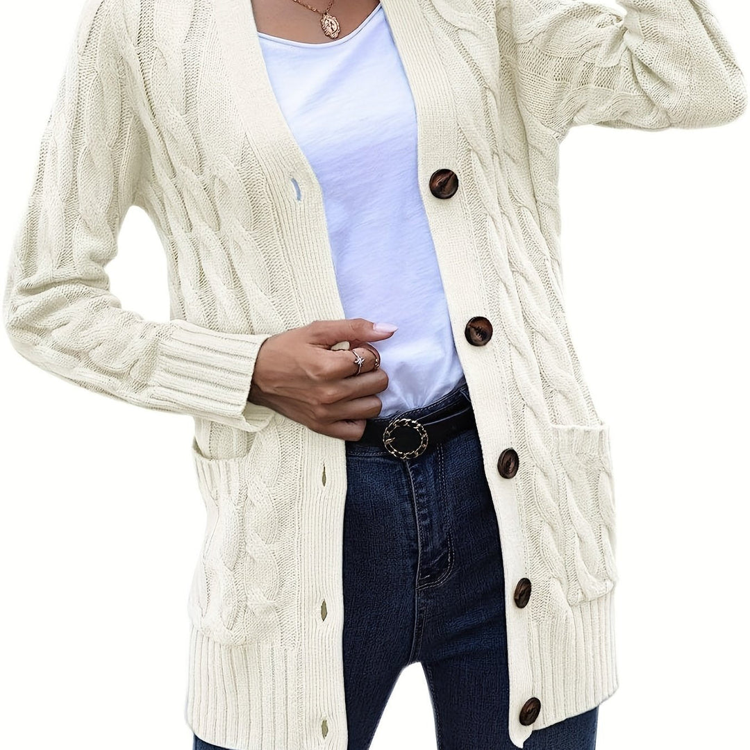 Elegant and classic knitted women’s vest for autumn