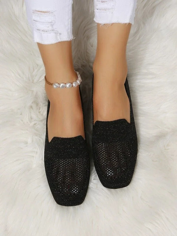 Dina - Ballerine confortable et élégante pour femmes avec semelle intérieure extra-support pour une expérience de port légère et aérée.