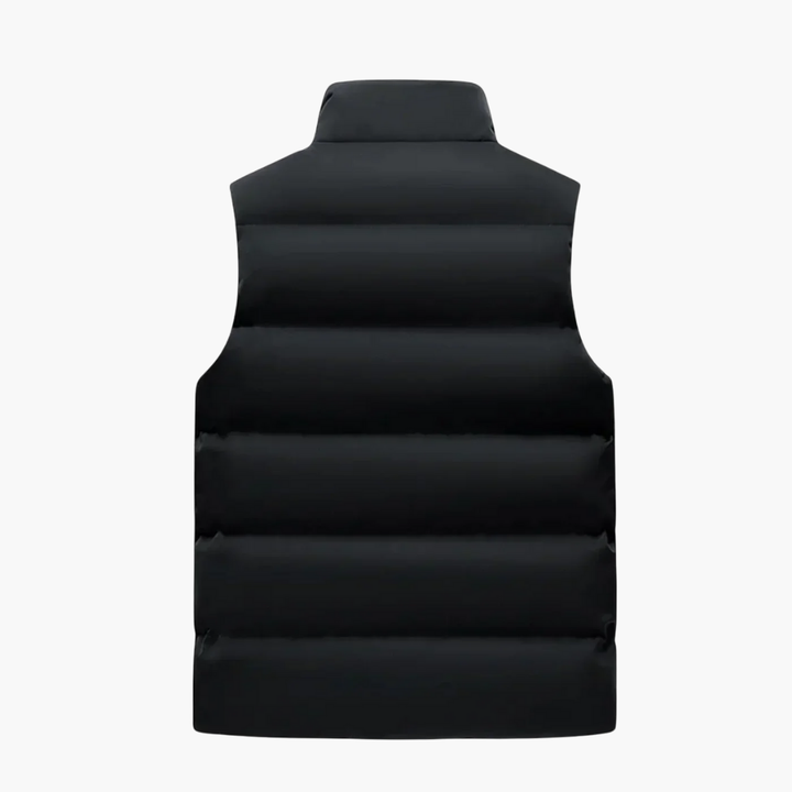 Women's quilted vest, ideal for autumn, warm mid-season vest for chilly days
