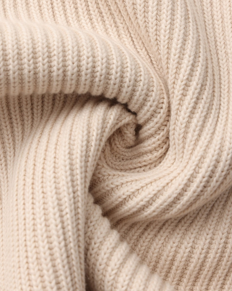 Pull homme en coton à col rond, à rayures, en maille pour l’automne