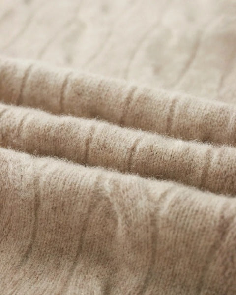 Pull homme en laine mérinos pour l’automne, pull en maille à demi-zip
