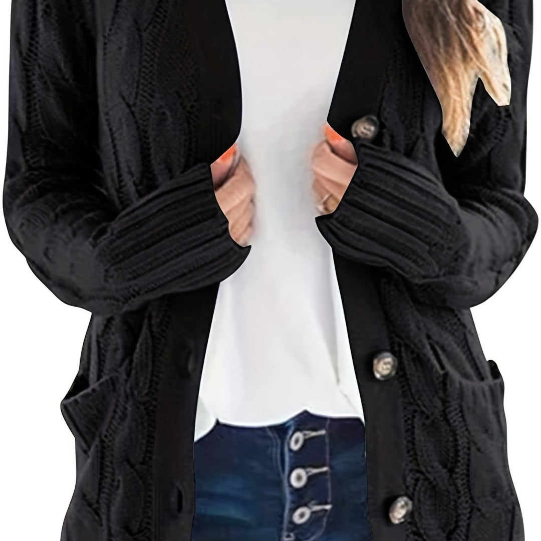 Elegant and classic knitted women’s vest for autumn
