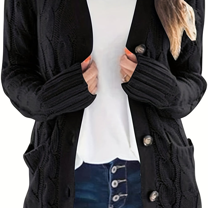 Elegant and classic knitted women’s vest for autumn