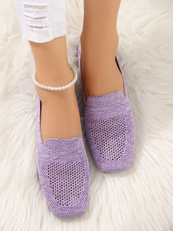 Dina - Ballerine confortable et élégante pour femmes avec semelle intérieure extra-support pour une expérience de port légère et aérée.