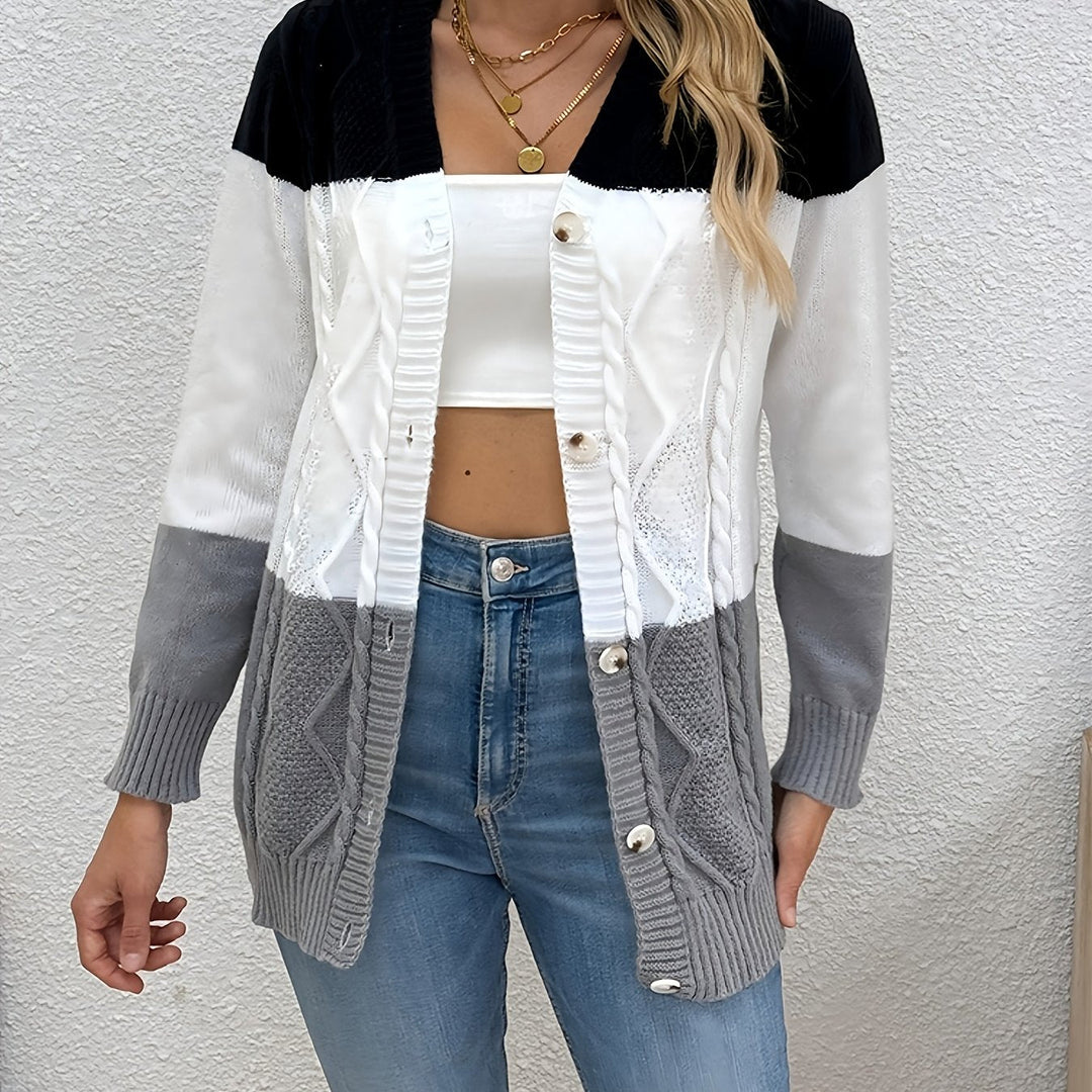 Gilet patchwork pour femme pour l'automne et l'hiver, élégant gilet matelassé