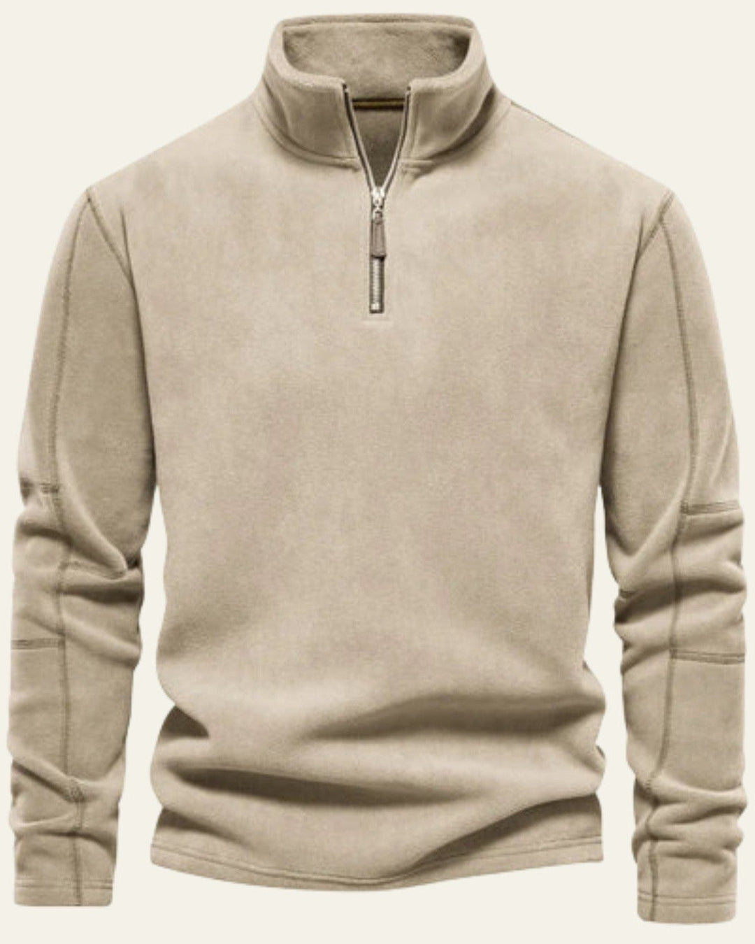 Pull en maille classique pour homme à col roulé, idéal pour l’automne