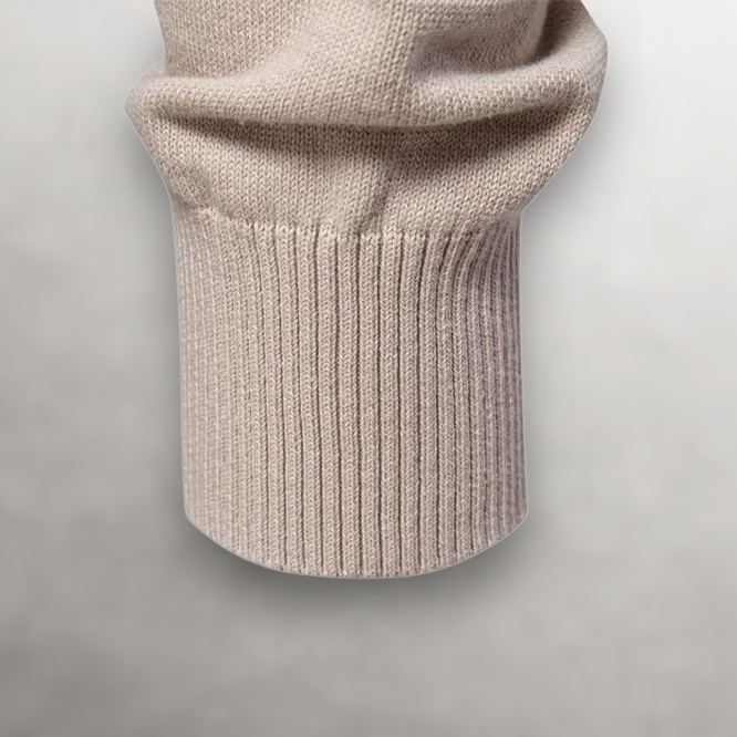 Pull en laine pour homme à col rond côtelé, style décontracté d’automne