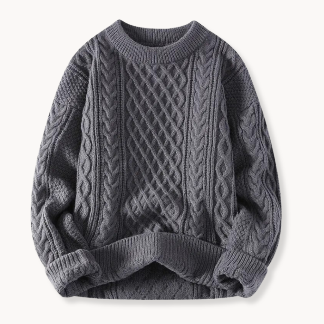 Sem™ Pull en maille luxe pour hommes : confort et style.