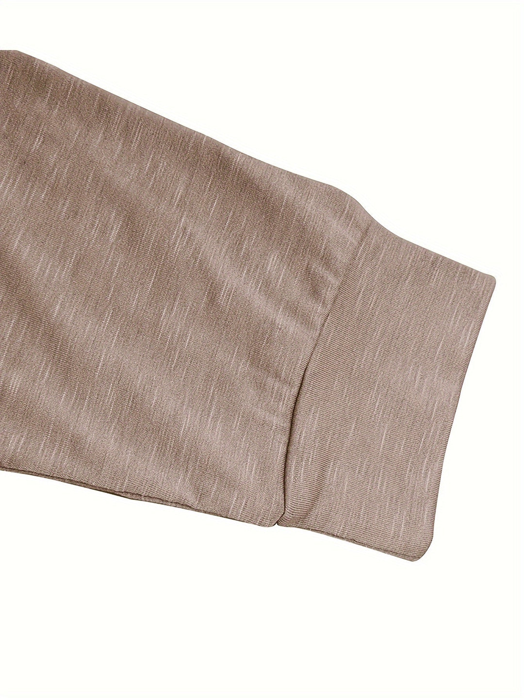 T-shirt Henley Vintage Élégant avec Manches Longues Confortables