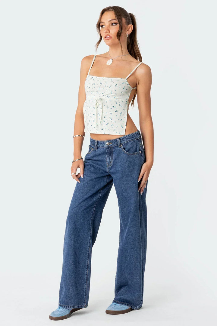 Jeans Flair Taille Basse Verena pour un Style Tendance et Confort Optimal
