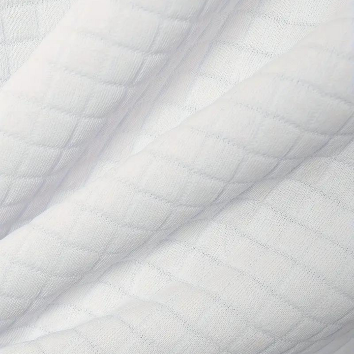 Liam | Polo élégant à texture gaufrée avec détails contrastés frappants