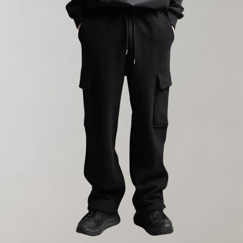 Birk - Pantalon cargo stylé pour hommes avec poches multiples pratiques