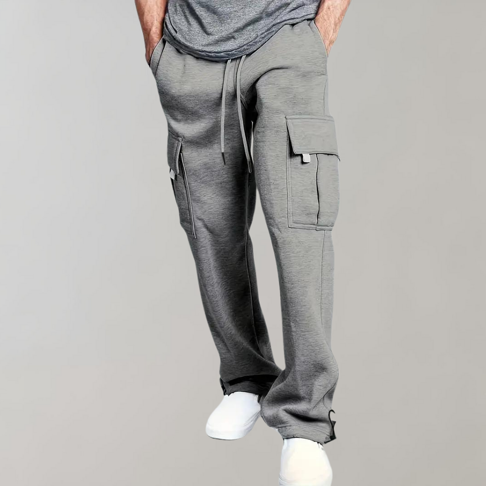 Birk - Pantalon cargo stylé pour hommes avec poches multiples pratiques