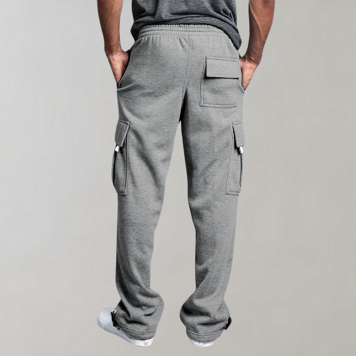 Birk - Pantalon cargo stylé pour hommes avec poches multiples pratiques