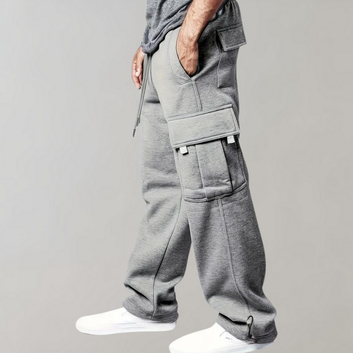Birk - Pantalon cargo stylé pour hommes avec poches multiples pratiques