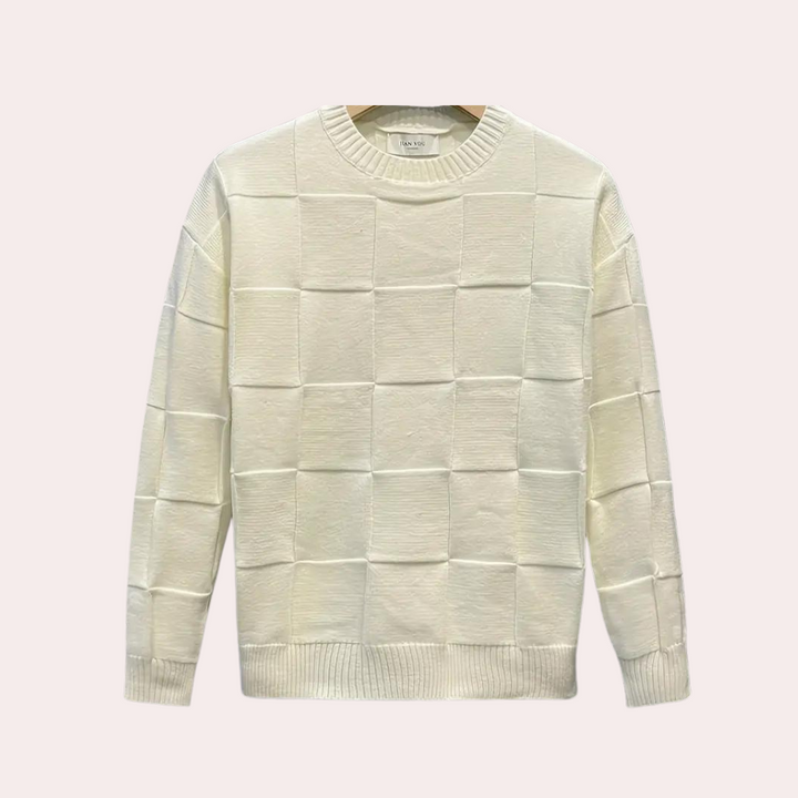 Bayless - Pull en maille confortable et chaud pour homme