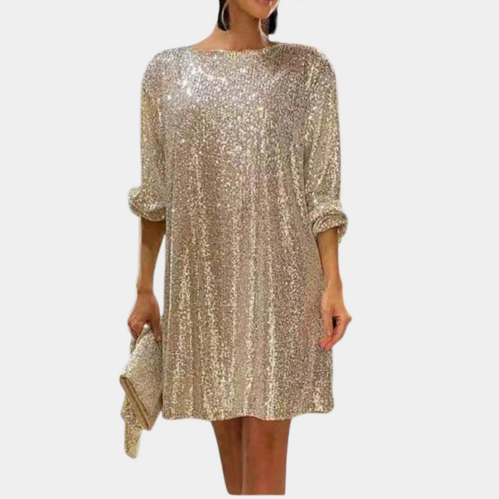 Jenella | Elegant Mini Sequin Dress for Women - Sparkling Evening Dress for Parties
