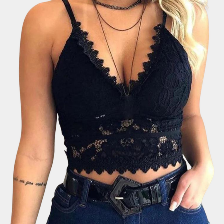 Evi - Women's lace top for a stylish and sensual look.