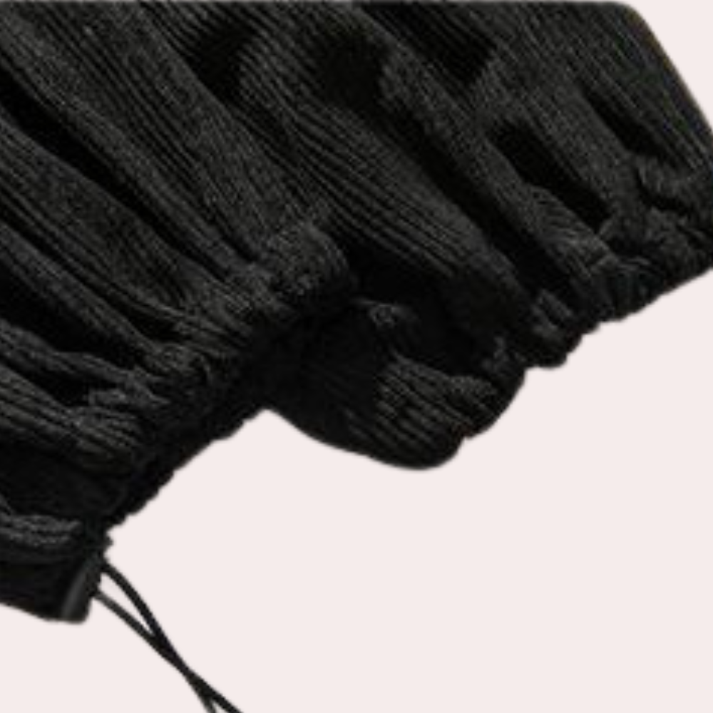 Adrian - Des pantalons en maille côtelée élégants pour l'homme moderne