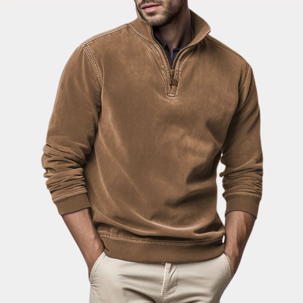 Elvio - Confortable pull classique pour homme