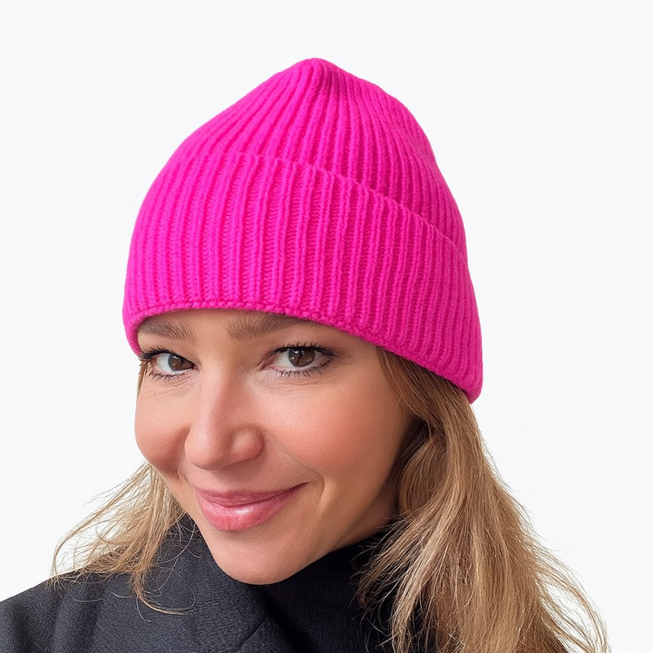 Cashmere beanie “Lille” Poppy