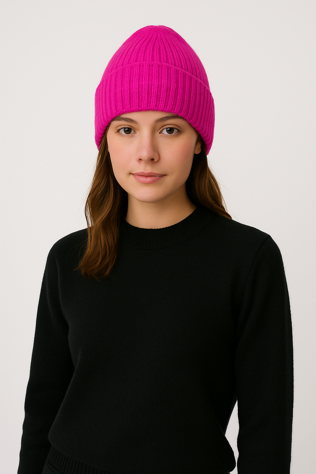 Cashmere beanie “Lille” Poppy