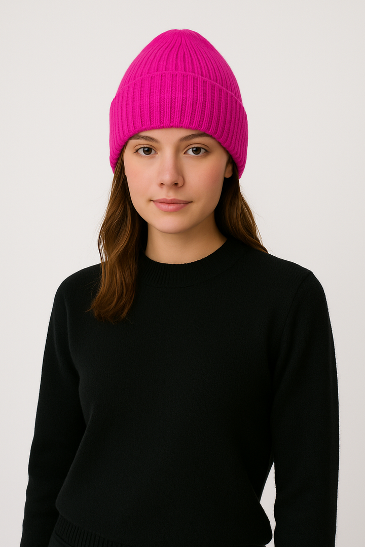 Cashmere beanie “Lille” Poppy