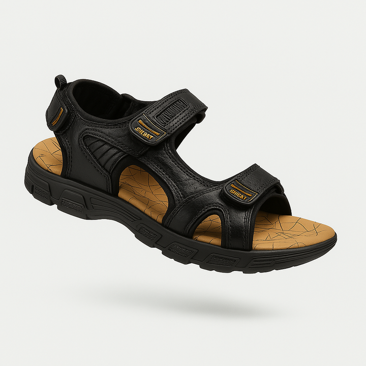 ComfortStep - Sandales ultra confortables avec double boucle et semelle ergonomique pour un soutien supplémentaire