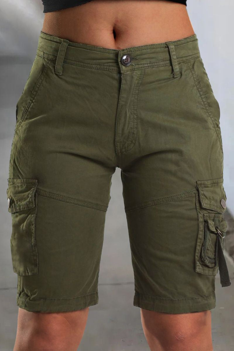 Shorts cargo mi-longs élégants et confortables - Parfaits pour le quotidien et les aventures.