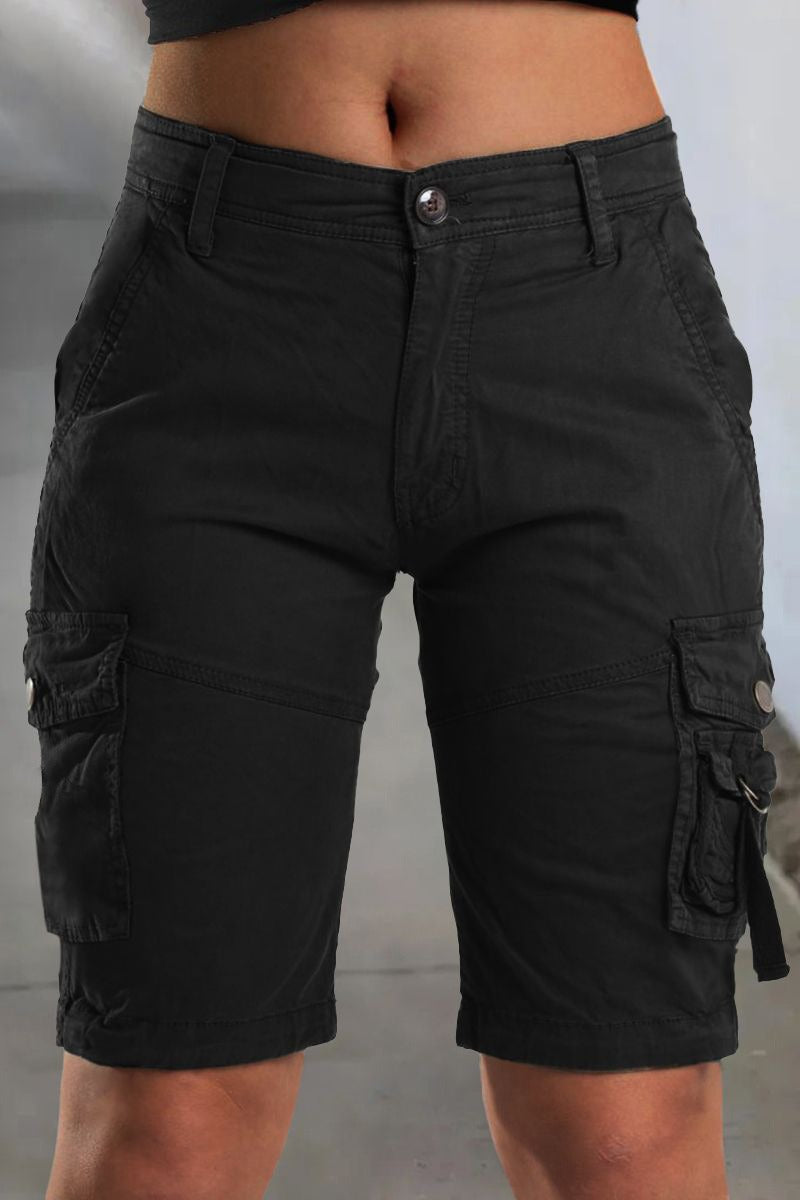 Shorts cargo mi-longs élégants et confortables - Parfaits pour le quotidien et les aventures.