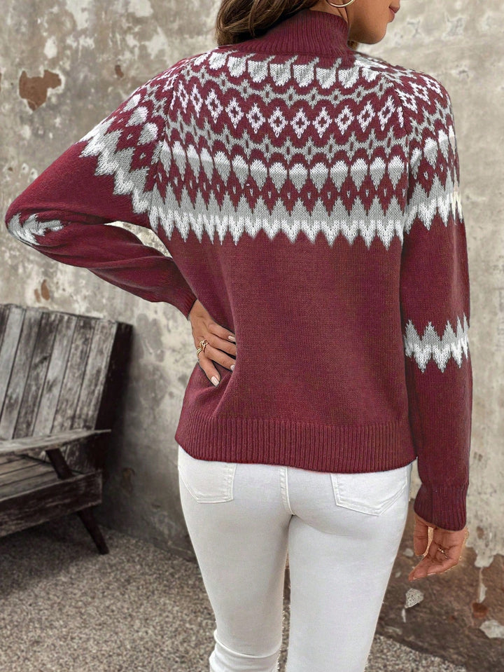 Pull à col roulé femme doux et respirant pour la fin de l'été et la mi-saison