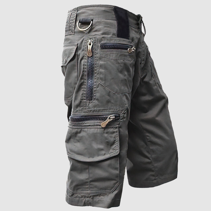Shorts décontractés pour hommes, confortables et dotés de poches latérales pratiques.