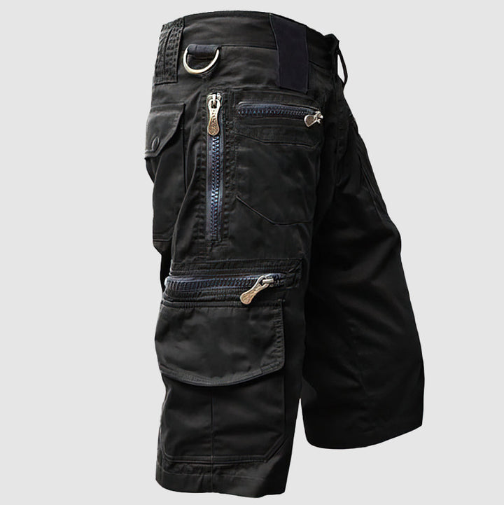 Shorts décontractés pour hommes, confortables et dotés de poches latérales pratiques.