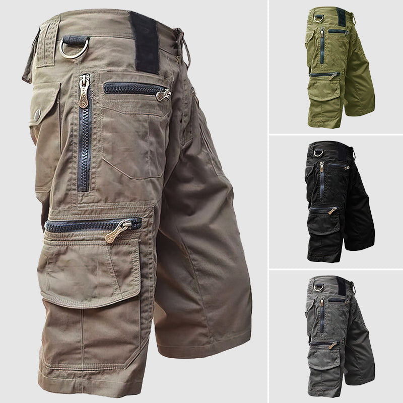 Shorts décontractés pour hommes, confortables et dotés de poches latérales pratiques.
