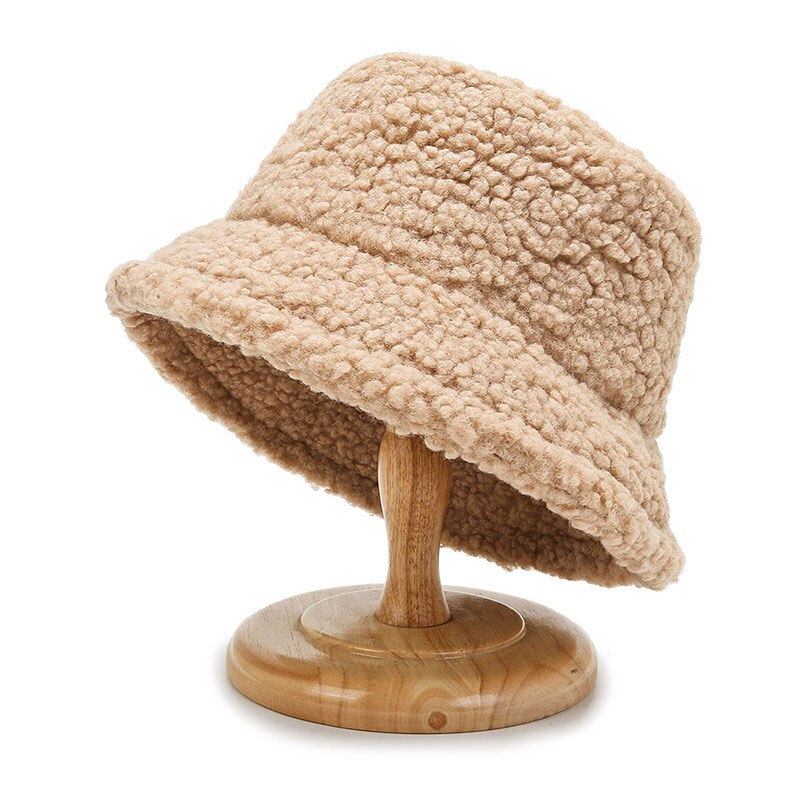 Classic unisex warm-lined bucket hat for summer and mid-season wear