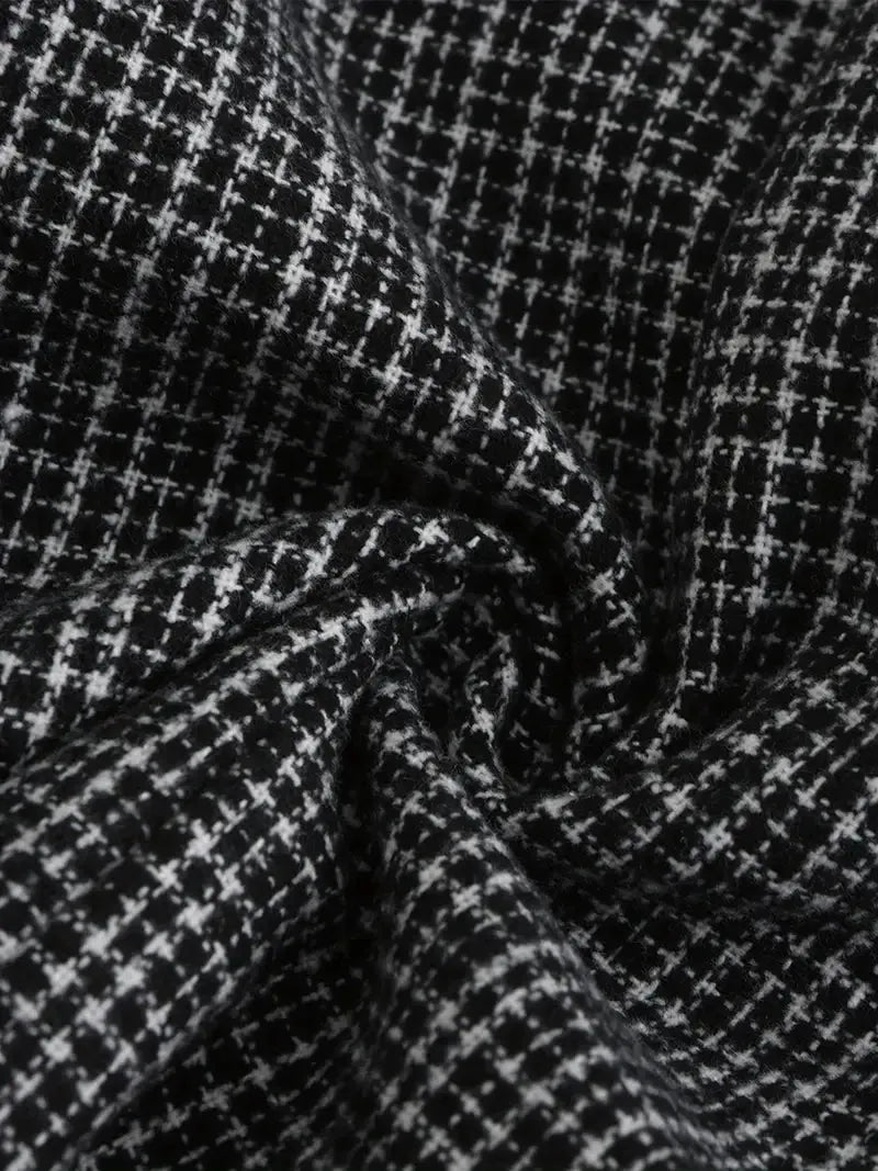 Veste blazer homme à carreaux croisée | Coupe ajustée slim fit et silhouette moderne