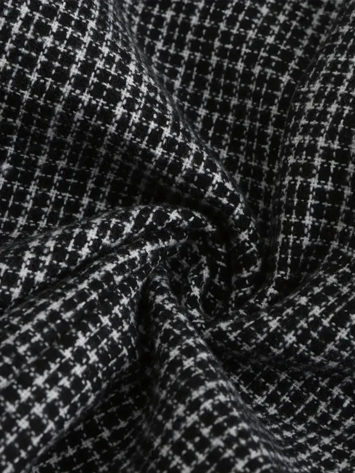 Veste blazer homme à carreaux croisée | Coupe ajustée slim fit et silhouette moderne