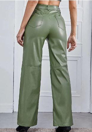 Stylish Jane - Leather pants for women for a trendy look