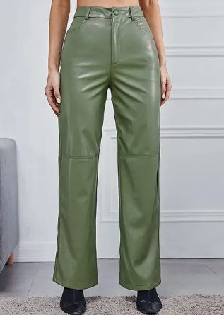 Stylish Jane - Leather pants for women for a trendy look