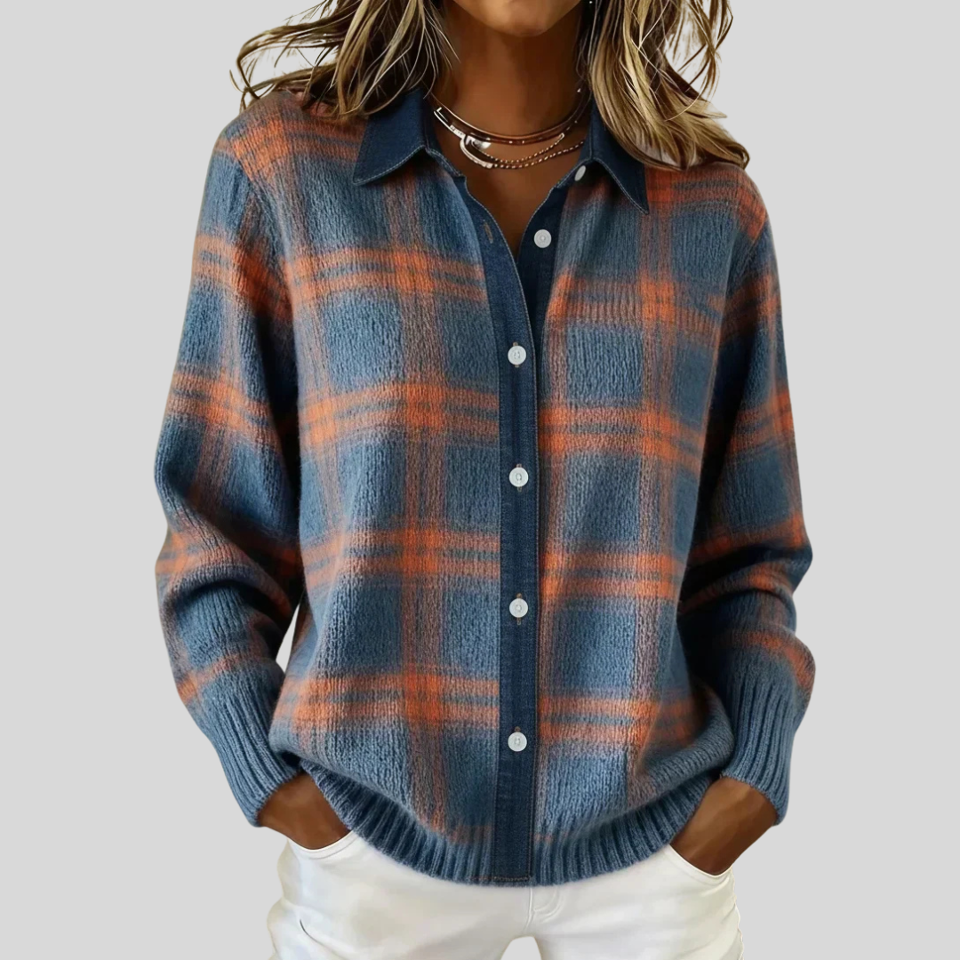 Long button-down vest for women, elegant for autumn and everyday outfits.